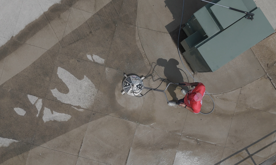 concrete cleaning