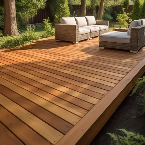 Pressure treated wood