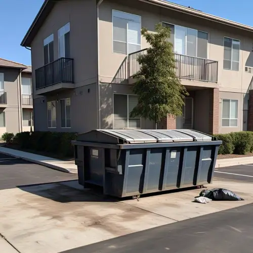 dumpster pad apartment