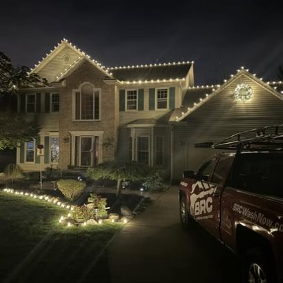 Christmas Light Installation Akron, Ohio